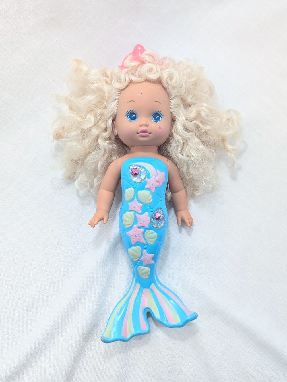 Mattel Lil Miss Mermaid Doll 1991 Untested Vintage Toy 1990s Nineties Girl Toy